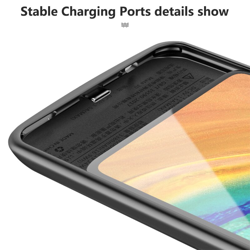 Battery Charger Case Voor Huawei Mate 30 Draagbare Power Bank Terug Clip Opladen Cover Voor Huawei Mate 30 Batterij Case 5200Mah