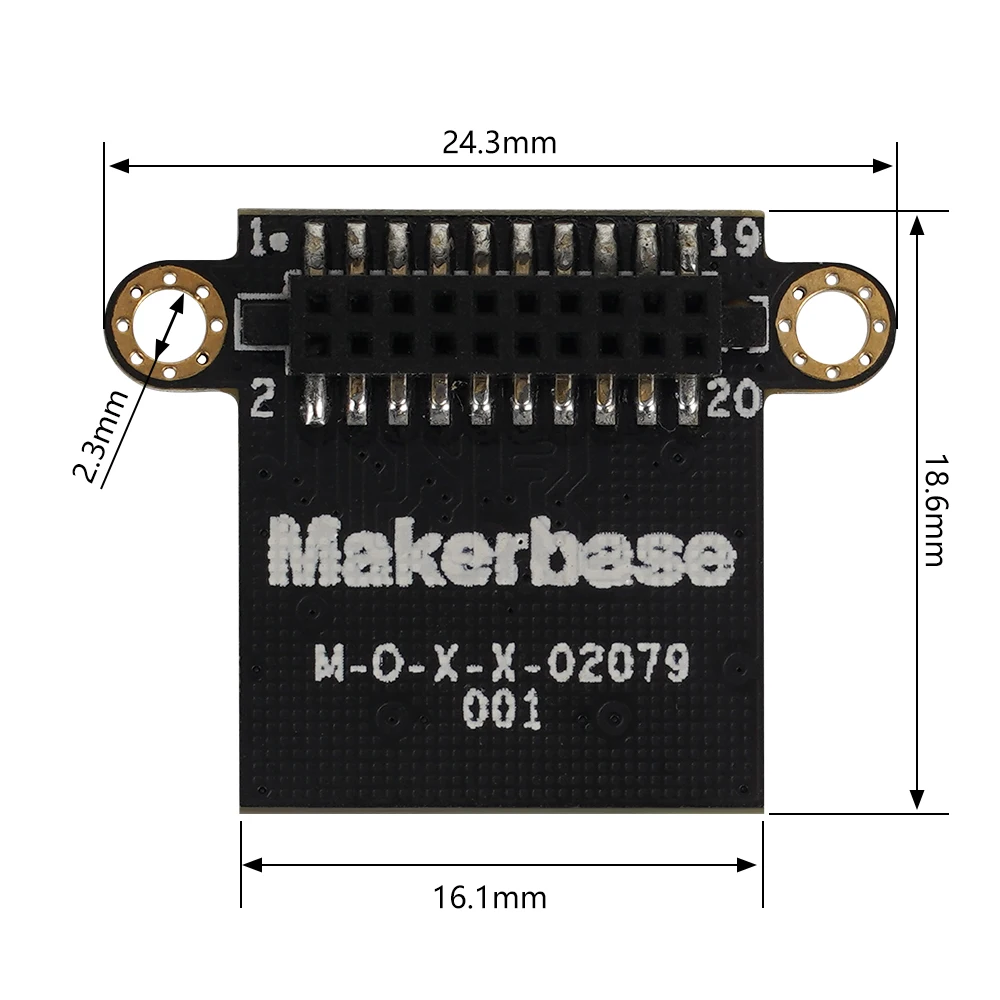 Makerbase MKS EMMC Module Micro SD 32GB TF-kaart voor KLP1/KP3S Pro V2, voor Elegoo Neptune 4/4 Pro/4 Max/4 Max
