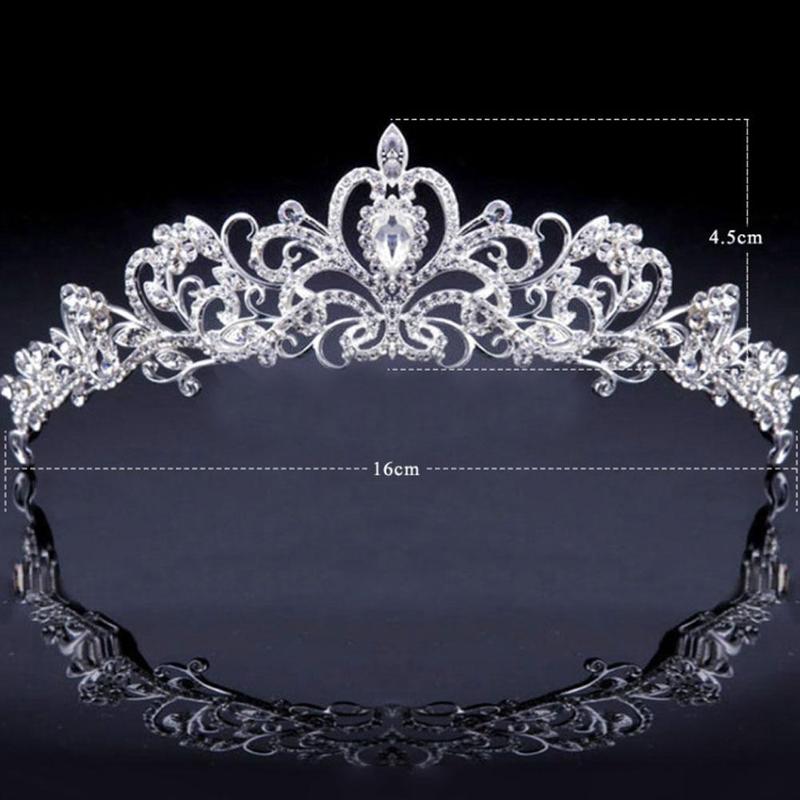 Tiara En Kroon Bruiloft Haar Accessoires Bruids Kroon Bruiloft Tiara, Bruids Haar Accessoires