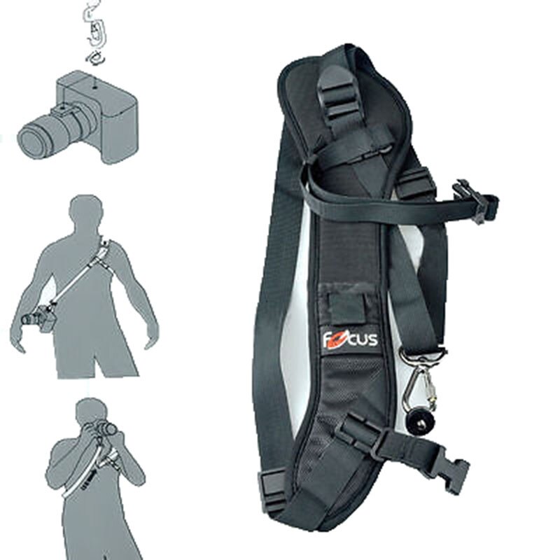 Foleto Focus F1 Quick Rapid Camera strap Single Shoulder Sling Black Belt Strap For canon nikon DSLR 7D 5D Mark II D800 A77 60D