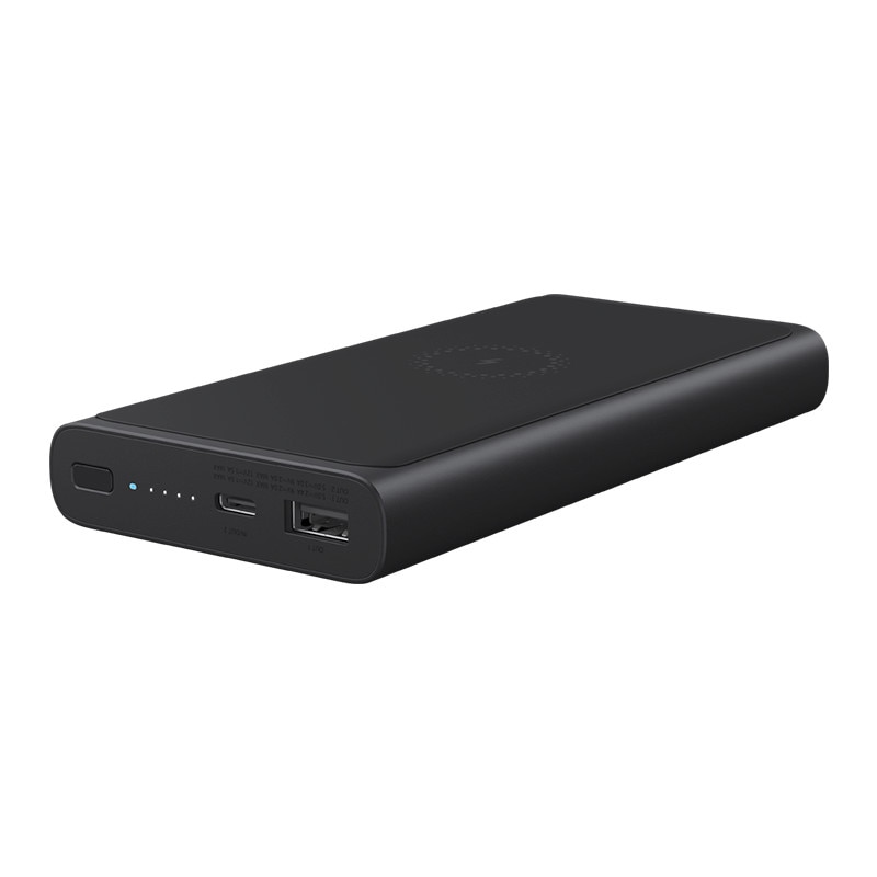 Xiaomi Banca di Potere Senza Fili 10000 mAh Qi Caricatore Senza Fili USB Tipo C Mi Powerbank Portatile di Ricarica Veloce banca di potere per telefono