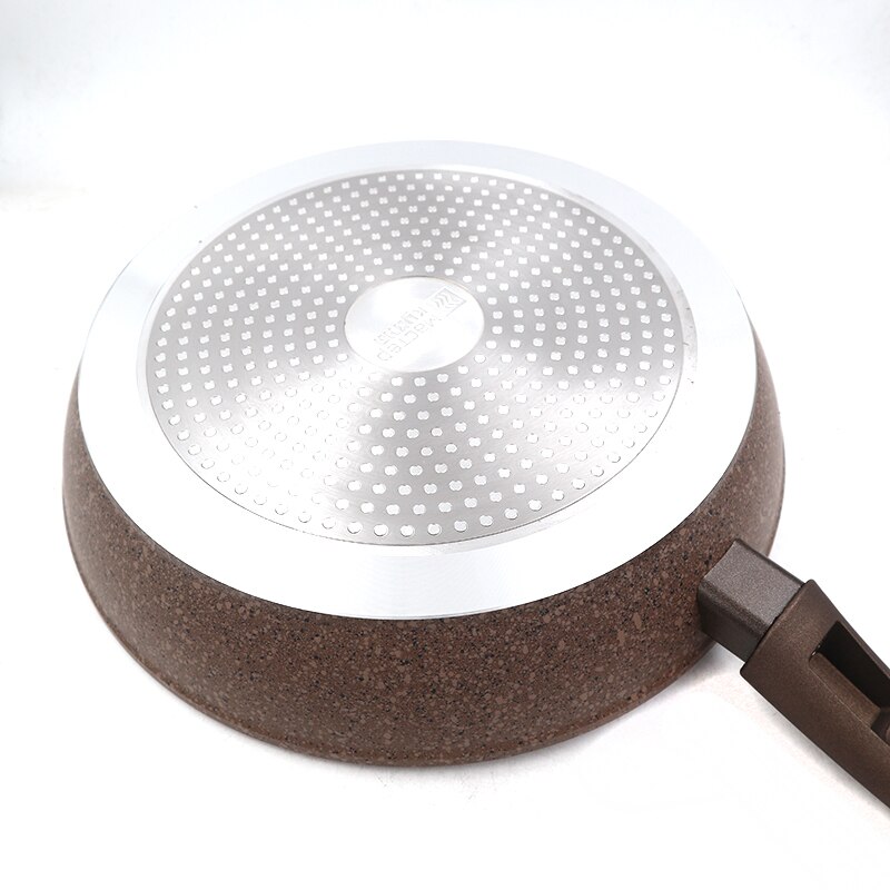 Master Star September Granite Coating Frying Pan Coffee Color Induction Cooker Skillet Fried Pan