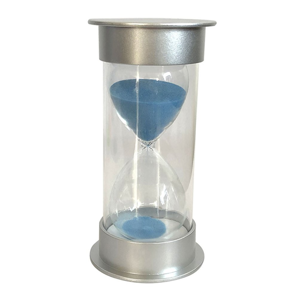 10/15/30 minutter timeglas timer madlavning sand ur timer indretning børns farverige timeglas sandglas sand ur: Blå / 15 minutter
