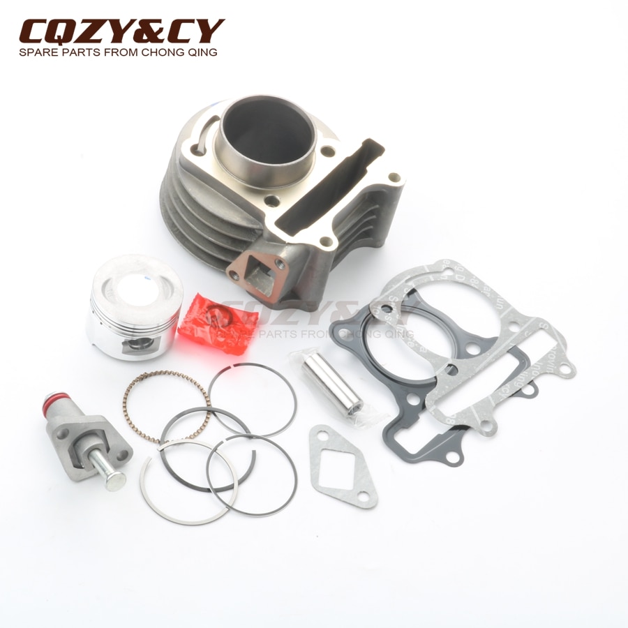 Kit de cylindre grand alésage de Scooter | Kit de cylindre 80cc 47mm, Kit de Piston et joint de cylindre pour PEUGEOT Kisbee 50 V-Clic 50cc 4T