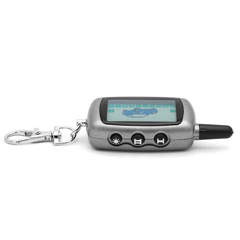 For starline A8 Keychain Key Fob Chain LCD Remote Controller For Twage Starline A9/A8/A6 Two Way Car Alarm Systems