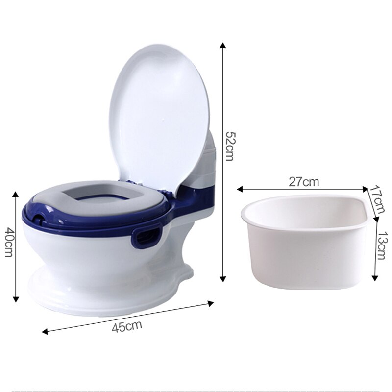 6 Months To 8 Years Simulated Toilet Portable Children's Potty Baby Potty Training Girls Boy Kids Newborns Toilet