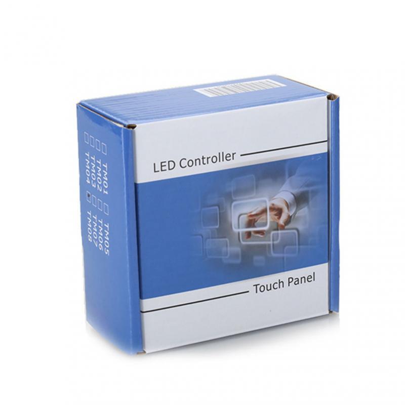 1PC Touch Switch DC 12V-24V Touch Panel Switch Lights Dimmer Controller UK/EU Wall Mounted Switch Panel