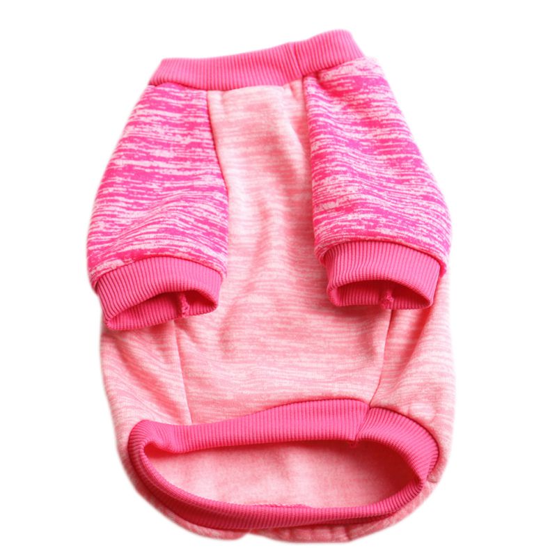 Hund Herbst Und Winter Lumpen Fleece Warme Pullover Rosa Haustier Hund Liefert Hoodies Warme Kleidung Komfortable Hoodies Für Puppie: P / L