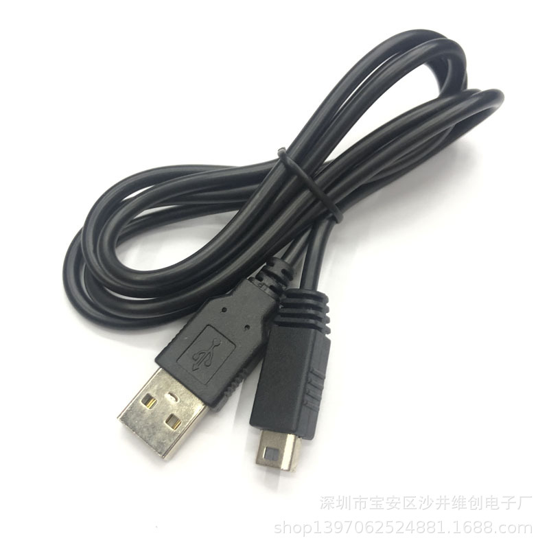 Cable de carga USB JCD de 1m para controlador WII U, Cable de cargador de datos para consola de mando WIIU, línea de fuente de alimentación