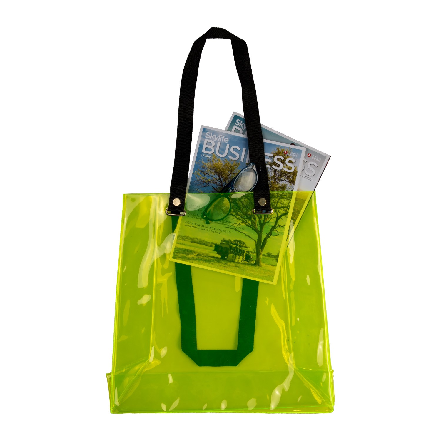 FunBag Neon Strand Tasche: Gelb