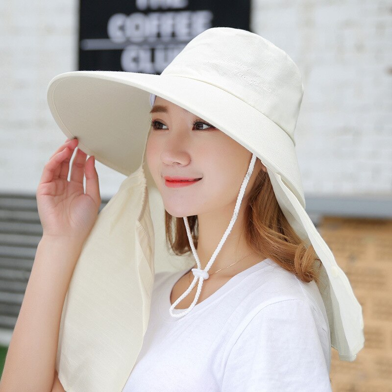 Sombrero de Sol de ala ancha con lazo para mujer, sombrero de playa con lazo, Reversible, plegable, para viaje al aire libre, novedad de