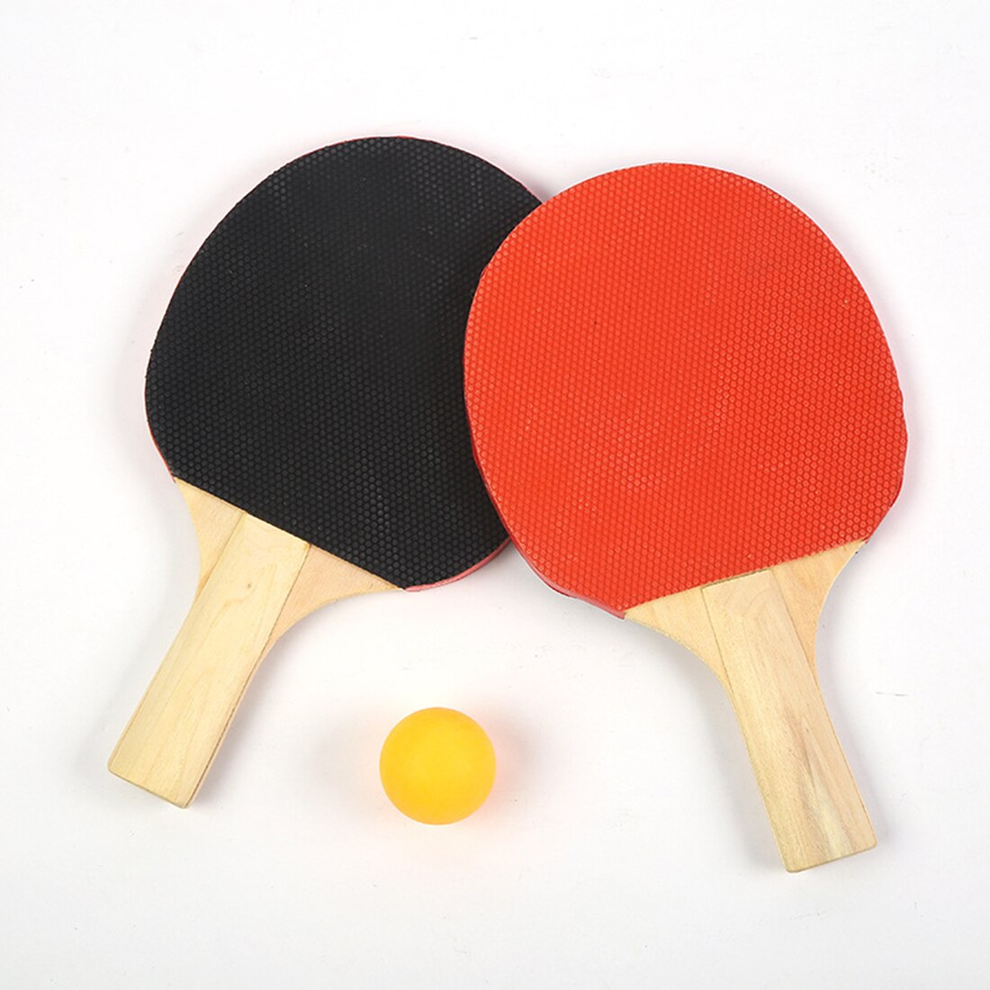 Tafeltennis pingpongset draagbaar telescopisch net rek 1 paar tafeltennisbatjes pingpong indoor oefenaccessoires