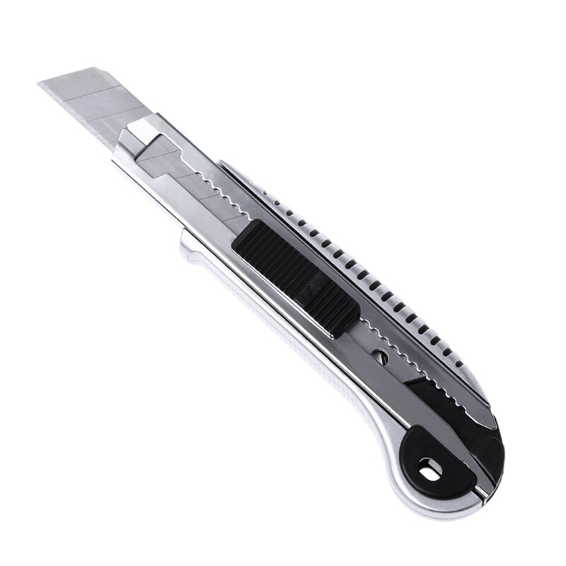 Stainless Steel Wall Paper Cutting Utility Knife Cutter Razor Blade Retractable 62KB