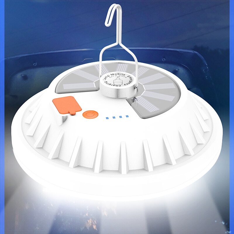 Portable Rechargeable Camping LED Lantern Lamp Waterproof Outdoor Lantern Tent Light Camping Fishing Light