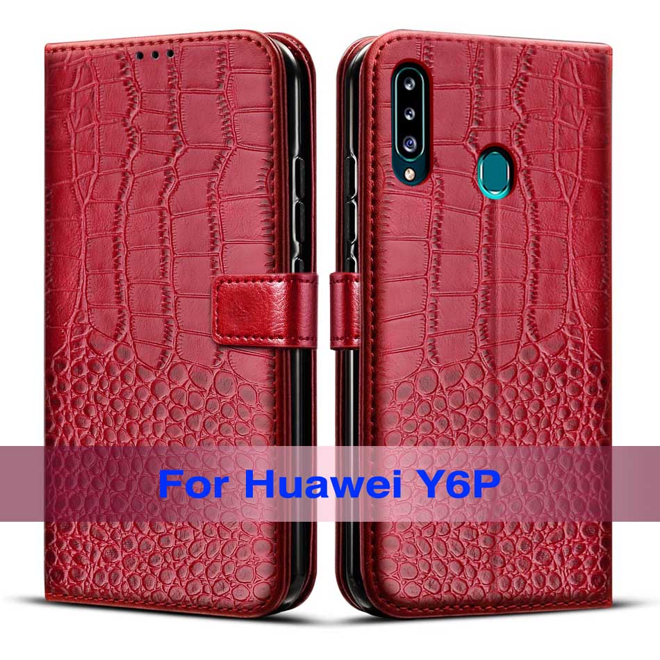 Funda para Huawei Y6P de 6,3 ", Funda de silicona suave Tpu para Huawei y6p Y 6P, Funda MED-LX9N para huawei y6p, con ranuras para tarjetas: Red