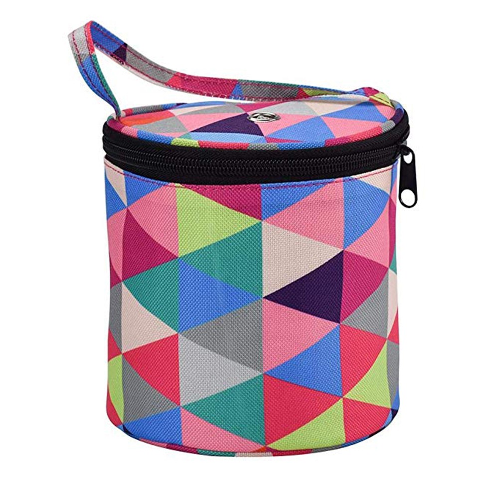 1PC Wool Yarn Bag Knitting Bag Oxford Cloth Crochet Organizer Yarn Knitting Tote Bag For Crochet Hook Knitting Needles Yarn Ball