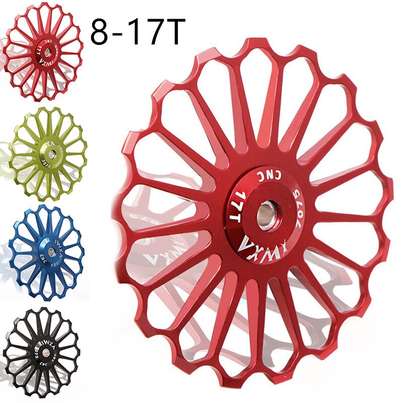 MTB Rennrad Keramik Pulley Schaltwerk Keramik Lager 8-17T Hinten Pulley Jockey Rad Bike Lager jockey Rad