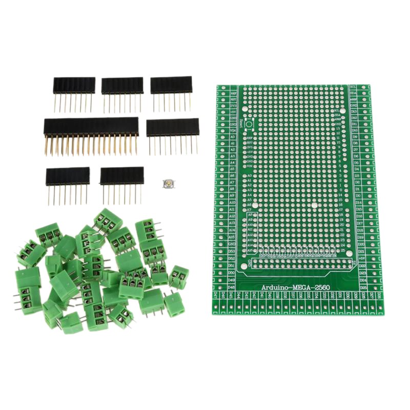 Mega -2560 r31 prototype schroefklemmenblok afschermingsbordkit