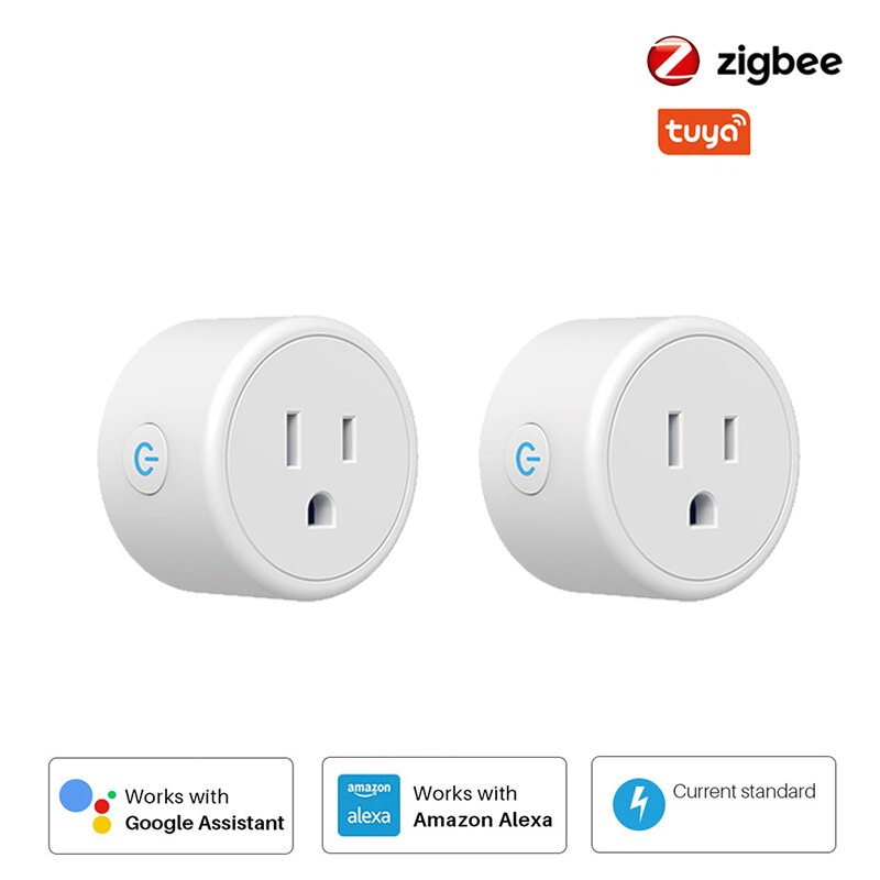 Smart Home Socket Plug Bacic Bluetooth Version Wireless Intelligent Socket Remote Adaptor Power On And Off For Phone With Alexa: 1 PCS