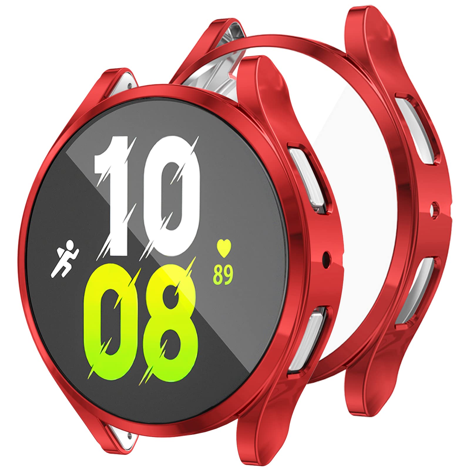 Coque pour Samsung Galaxy Watch 4/5 44mm 40mm classique 46mm 42mm protecteur d'écran TPU couverture de pare-chocs complète pour montre 5 pro 45mm