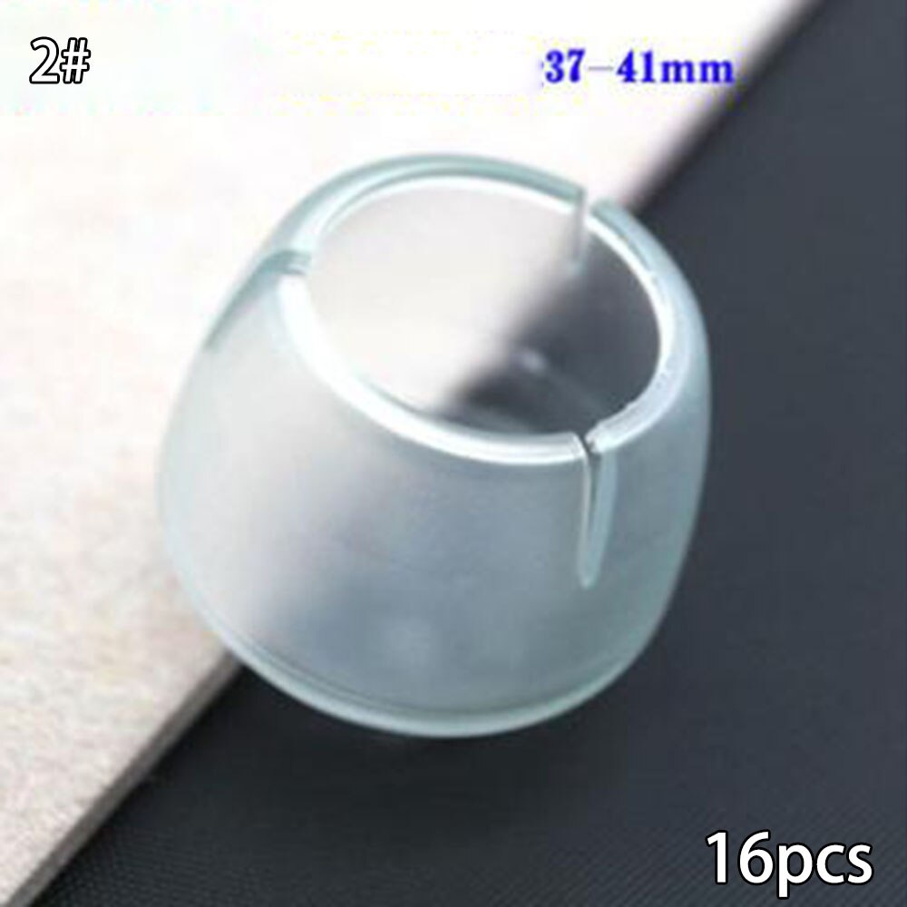 16x Silicone caoutchouc chaise jambe pieds tampons meubles couvre plancher protecteur rond carré chaise Table pied couvre