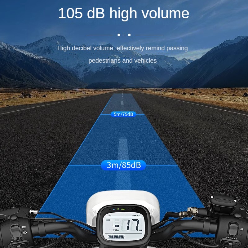 Waterdichte elektrische claxon Universele Motorfiets Hoorn 12V 24V 48V 60V 105db Motor Scooter Luid geluid Gemodificeerde luidspreker