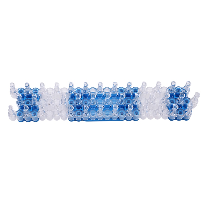 Originele Breien Machine Weave Elastiekjes Loom Vetersluiting Diy Handgemaakte Weven Tool Gevlochten Armband Kids Speelgoed Voor Kinderen Meisjes