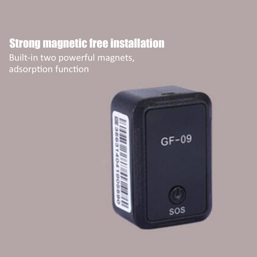 GF09 Mini GPS Real Time Tracker Car Pet Anti-theft Locator Tracking Device Real-time Vehicle Locator