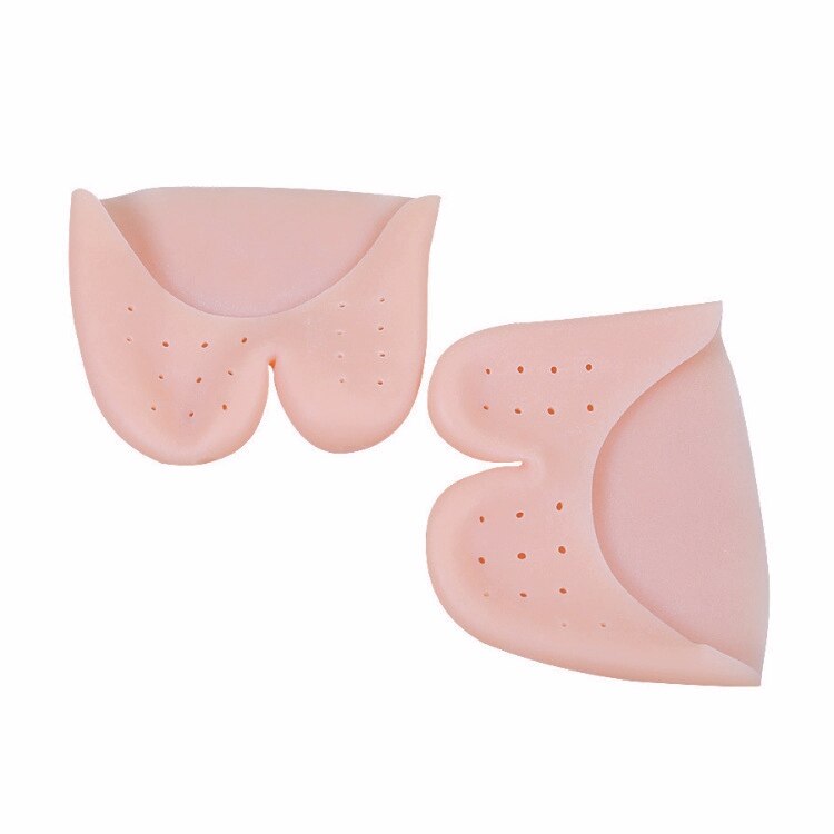 2 Pieces Soft Toe Protectors Pads ballet Toe Sleeves split finger Gel Toe insole Toe Guards Toe Covers for Women Men