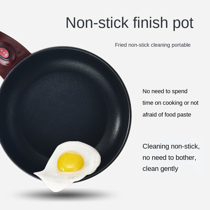 Electric cooker small long handle small electric rice cooker multi functional electric cooker plug in electric steamer