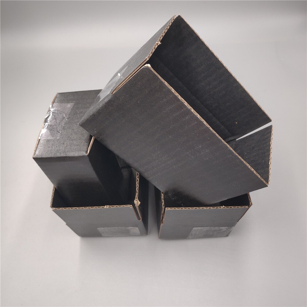 10pcs black Paper Corrugated Cardboard Box Packaging Carton Box