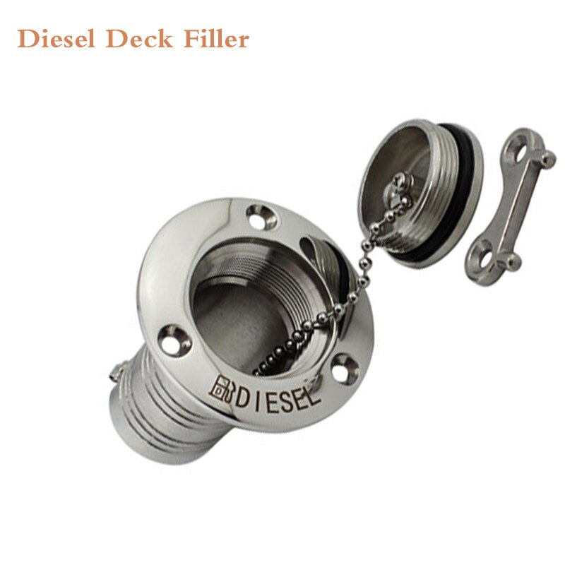 38 or 50mm veneen laitteisto kannen täyttö aisi 316 ruostumaton teräs polttoaine vesi jäte diesel kaasu avaimen korkin täyttö 1-1/2 " ja 2 "