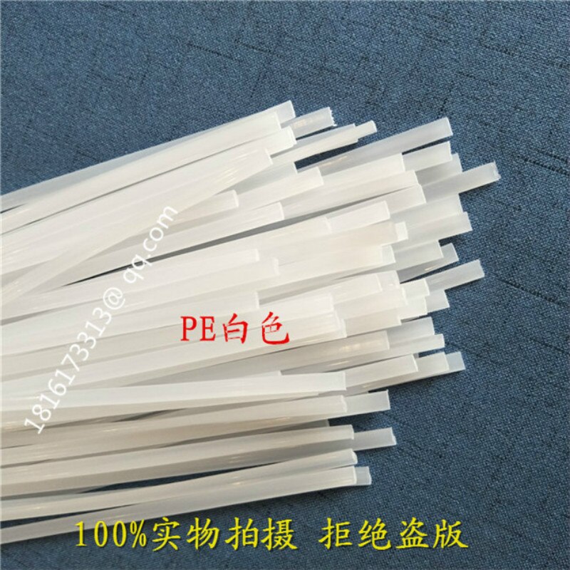 4 kinds of PP/ABS/PE/PVC material plastic welding rod car/pipe/plastic sheet welding of grey/white/black/beige 40pcs