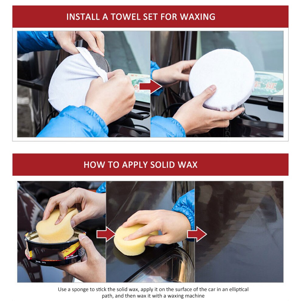 Electric Polishing Machine Kit 12V 120W ABS Plastic Automation Cleaning Car Buffing Car Beauty Scratch Repair Accessries