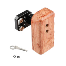 Kayulin Right Wooden Handle Grip for Universal Camera Cage On The Side DSLR Camera Handle