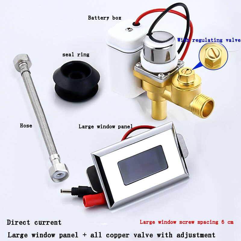 Urinoir Sensor Accessoires Infrarood Full-Automatische Geïntegreerde Urinoir Emmer Wc Urine Pocket Spoelen Apparaat Magneetventiel: MK6