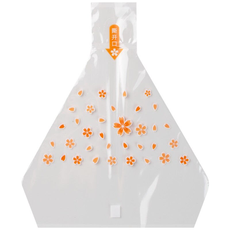 10pcs Japanese Style Triangle Rice Ball Packing Bag Japanese Cuisine Making Tools Bento Accessories: 3