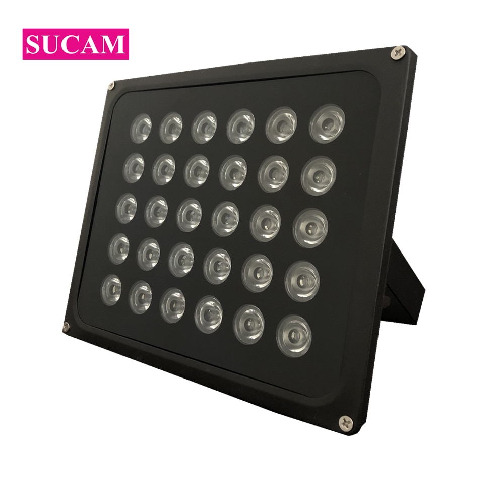Waterdichte Ac 220V Beveiliging Infrarood Illuminator Lamp Black Metal 30 Stuks Array Ir Leds Verlichting Voor Cctv Camera Op nacht Tijd