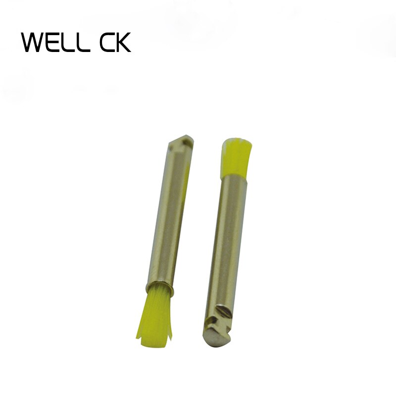 100 Stck/einstellen Zahn Materialien Prophy Pinsel Mikro RA Farbe Prophylaxe Weiß Nylon Tasse Zahnmedizin Zahnarzt