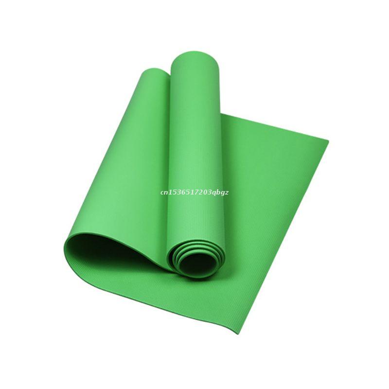 5mm Thick Non-slip EVA Yoga Mat Exercise Body Building Blanket Gym Fitness Equipment Sports Supply: Green