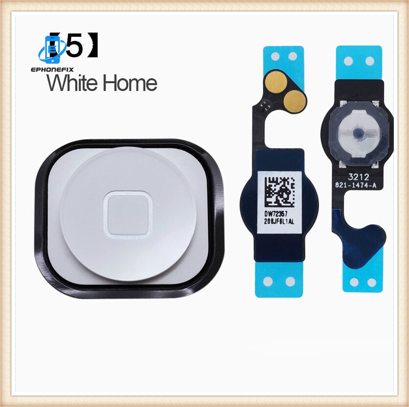 Home Button mit Flex Kabel für iPhone 5 5S Home button Flex Montage