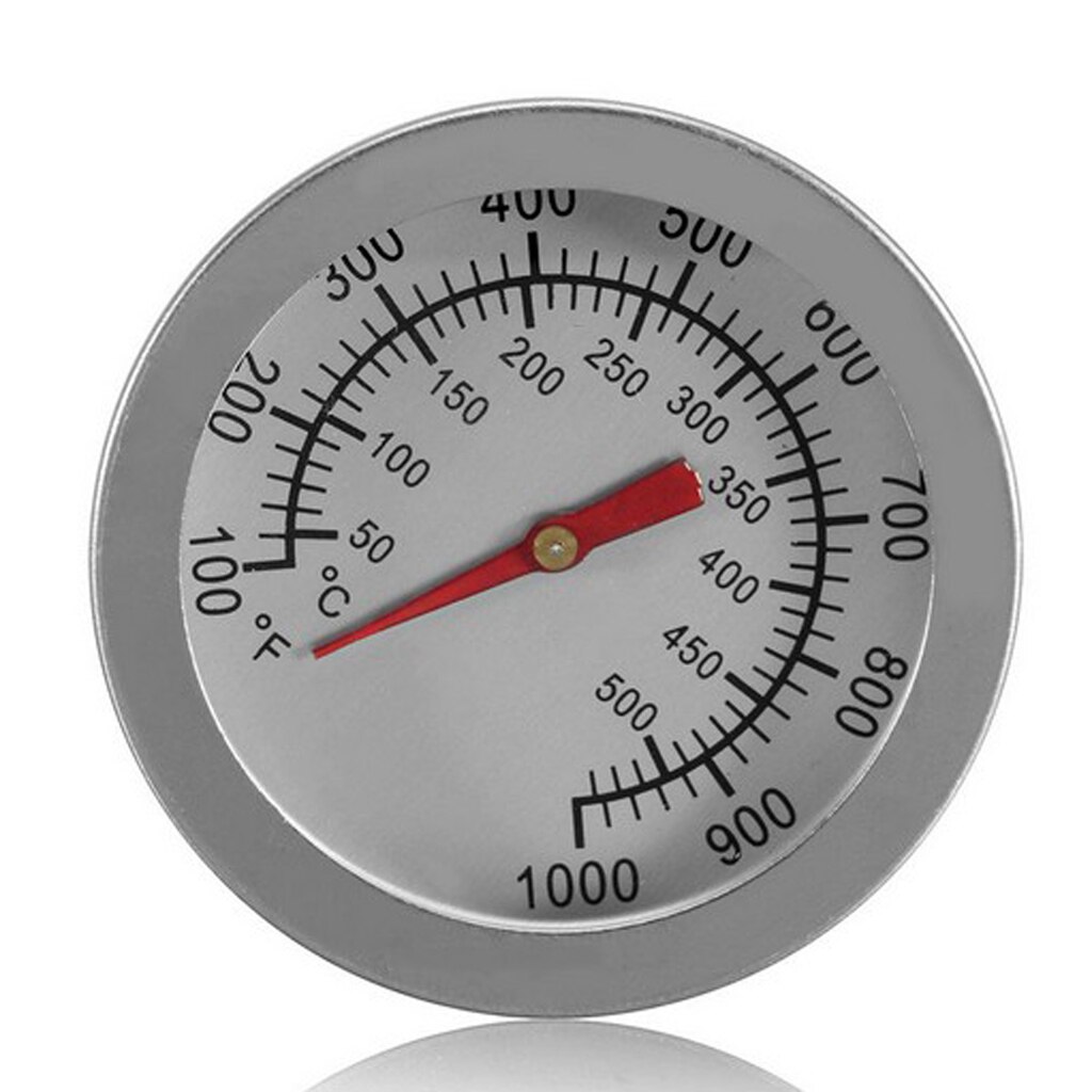 Termómetro parrila ahumadora para barbacoa, medidor de temperatura de 100-1000 grados Fahrenheit 50-500 grados
