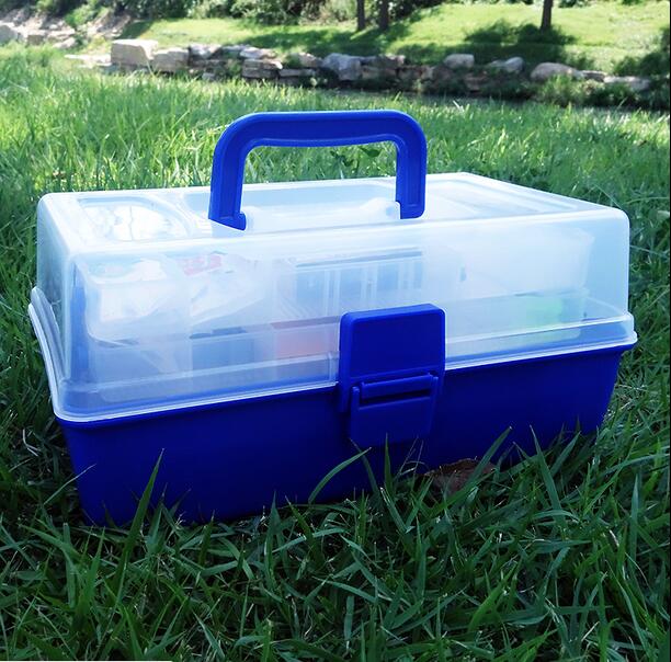 Finefish Grote Vissen Box Sterke Plastic Multifunctionele Visgerei Doos Vissen Tool Case