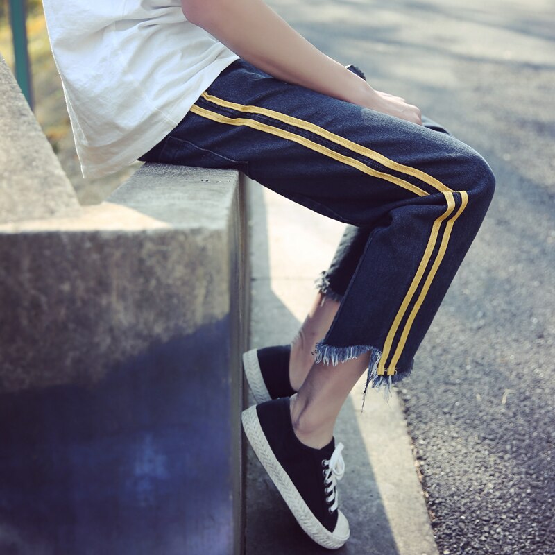 BLUE edge Ripped Biker Jeans Men Denim Super Skinny Famous Brand Slim in Casual harem Pants Scratched Trousers 2XL