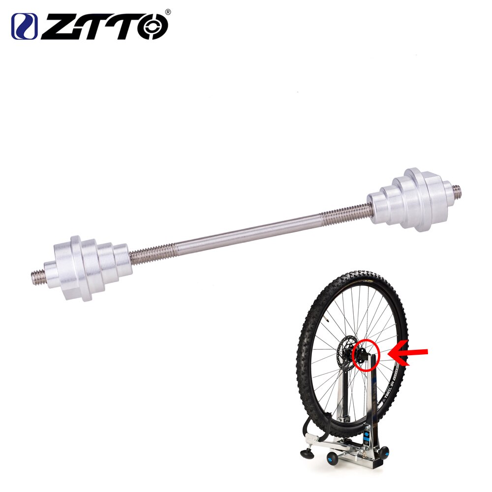ZTTO – outil adaptateur de support de roue de vélo, moyeux d'essieu traversant pour moyeu avant, essieux de 12/15/20mm à 9mm QR 100x15 100x12 à 9mm