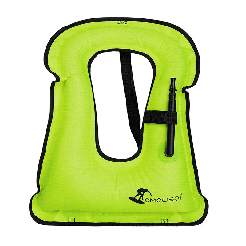 Erwachsene Aufblasbare Schwimmen Leben Weste Jacke Schnorcheln Schwimm Gerät Schwimmen Treiben Surfen Überleben Wasser Sport Life Saving: Green 2