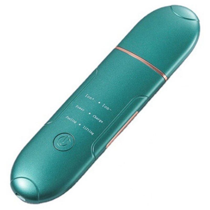 Skin Scrubber Deep Face Cleaning Machine Peeling Shovel Lift Machine: Green
