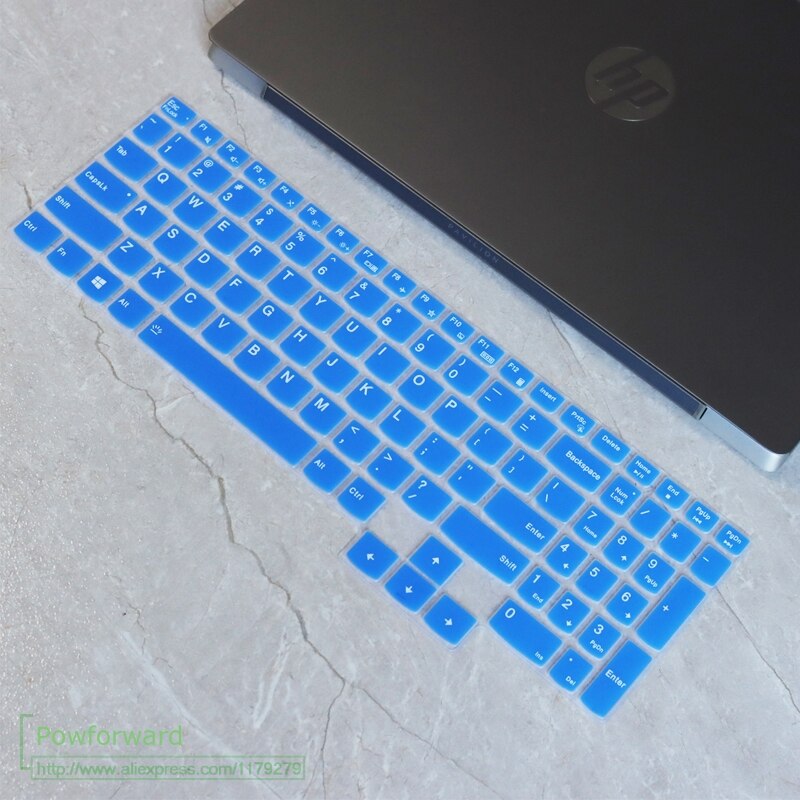 For Lenovo IdeaPad Gaming 3i 3 i 15” AMD gaming laptop 15.6 inch Silicone Notebook laptop keyboard cover skin Protector: blue