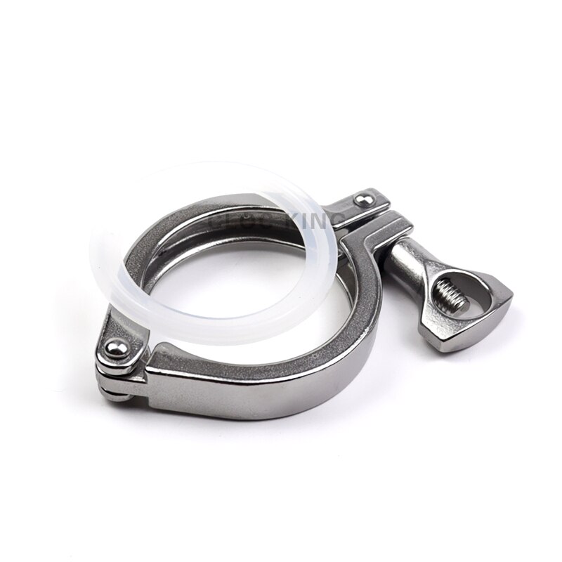 1 Set 1.5 "2" 2.5 "3" Tri Clamp 50.5/64/77.5/91Mm Beentje Od SS304 Rvs Tri Clover Sanitaire Montage Voor Thuis Brouwen