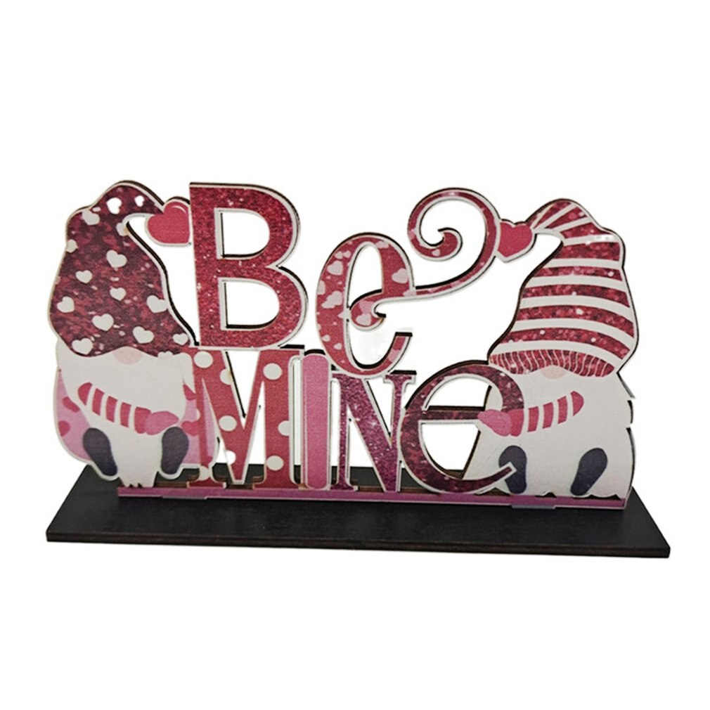 Panneau de Table en bois pour la saint-valentin, décoration romantique, centre de Table, lettre de mariage, pour la saint-valentin: 8